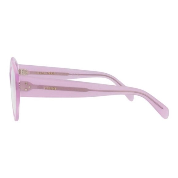 Celine Womens Round/Oval Lilac Lilac Transparent Fashion Designer Eyewear - Picture 3 of 4